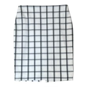 Express‎ Women's Pencil Skirt Knee-length Business Casual Black & White, Size 4